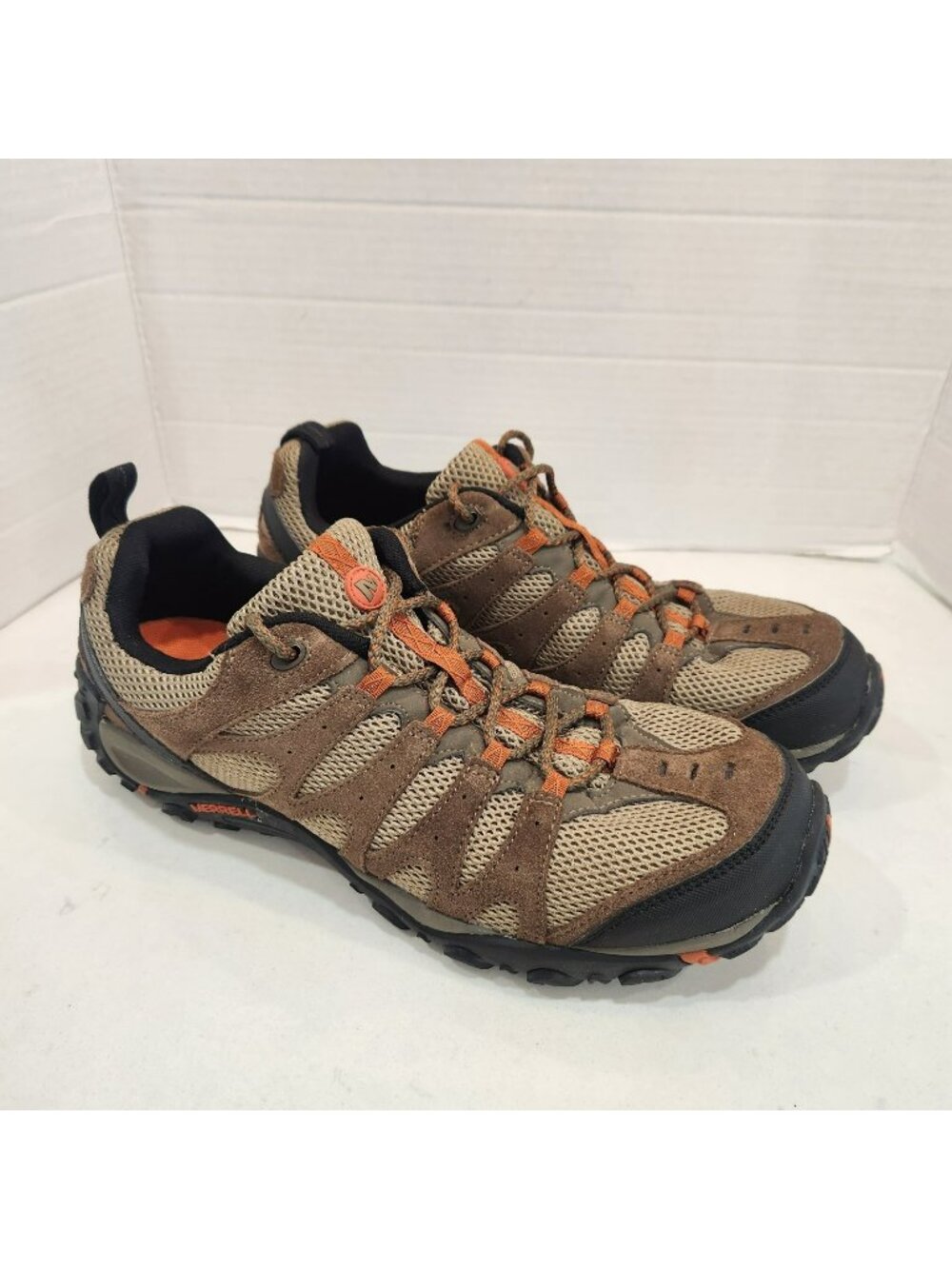 Merrell Moab 3 Men’s Size 13 Brown Suede Rubber Waterproof Hiking Shoes J227257